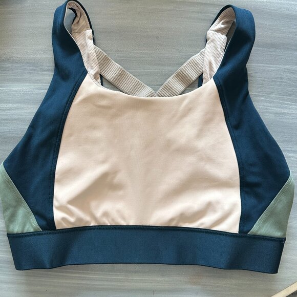 Athleta Other - Athleta Color Block Power of She Sports Bra Size Medium